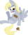 Size: 3005x3733 | Tagged: safe, artist:anders-art, derpy hooves, pegasus, pony, g4, female, frown, high res, mare, muffin, muffin denial, sad, simple background, solo, transparent background, vector