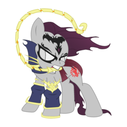 Size: 894x894 | Tagged: safe, artist:shadyhorseman, pony, darksiders, fury, fury (darksiders), mouth hold, ponified, simple background, transparent background, whip