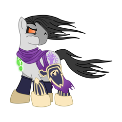 Size: 900x900 | Tagged: safe, artist:shadyhorseman, pony, darksiders, ponified, simple background, solo, transparent background