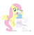 Size: 800x819 | Tagged: safe, artist:dm29, angel bunny, fluttershy, g4, duo, simple background, transparent background