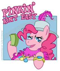 Size: 600x704 | Tagged: safe, artist:oabnormal, pinkie pie, g4, hat, pimp, pimp hat, pimpie pie