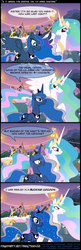 Size: 810x2500 | Tagged: safe, artist:tempo321, octavia melody, princess celestia, princess luna, alicorn, pony, g4, comic, crown, jewelry, male, regalia, royal sisters, siblings, sisters