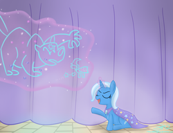 Size: 2800x2150 | Tagged: safe, artist:mikoruthehedgehog, trixie, pony, unicorn, g4, female, high res, mare, solo