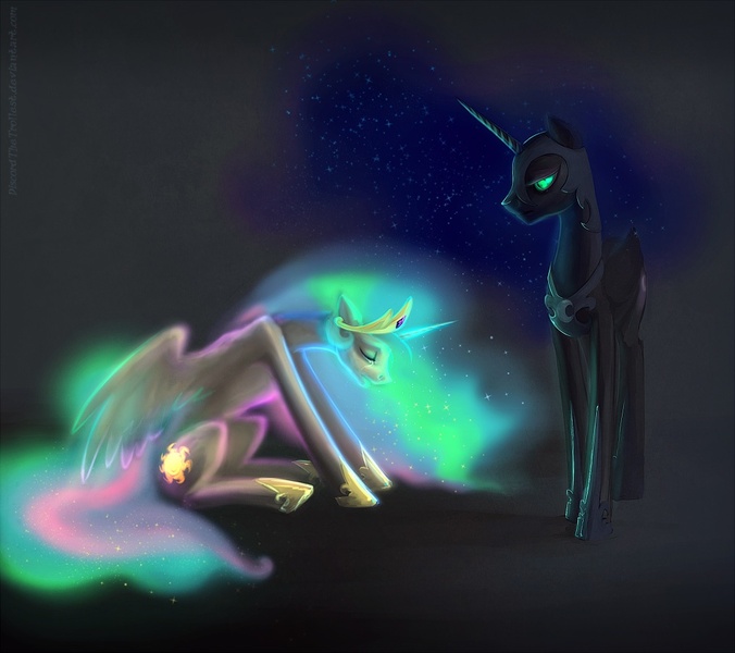 Any scary images of Princess Celestia? - Dark - Fimfiction