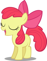 Size: 5000x6493 | Tagged: safe, artist:dtcx97, apple bloom, g4, absurd resolution, simple background, transparent background, vector