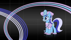 Size: 1920x1080 | Tagged: safe, artist:sirpayne, minuette, pony, unicorn, g4, clothes, costume, nightmare night costume, wallpaper