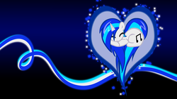 Size: 1920x1080 | Tagged: safe, artist:sirpayne, dj pon-3, vinyl scratch, pony, unicorn, g4, cutie mark, eyes closed, female, heart pony, hooves, horn, lying down, mare, sleeping, solo, vector, wallpaper