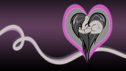 Size: 1920x1080 | Tagged: safe, artist:sirpayne, octavia melody, earth pony, pony, g4, female, heart pony, solo, vector, wallpaper