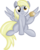 Size: 725x900 | Tagged: safe, artist:rayodragon, derpy hooves, pegasus, pony, g4, female, mare, muffin, simple background, solo, transparent background, vector