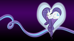 Size: 1920x1080 | Tagged: safe, artist:sirpayne, rarity, pony, g4, heart pony, solo, vector, wallpaper