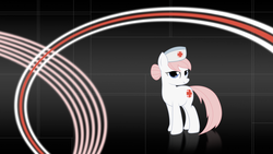 Size: 1920x1080 | Tagged: safe, artist:sirpayne, nurse redheart, pony, g4, female, solo, wallpaper