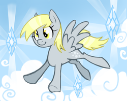 Size: 721x575 | Tagged: safe, artist:khiroptera, derpy hooves, pegasus, pony, g4, diamond, female, mare, parody, solo, the beatles