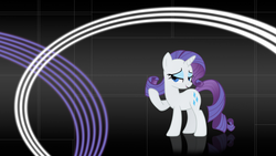 Size: 1920x1080 | Tagged: safe, artist:sirpayne, rarity, pony, g4, solo, stone, wallpaper