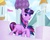 Size: 1000x800 | Tagged: dead source, safe, artist:cruxisma, twilight sparkle, pony, unicorn, g4, the crystal empire, canterlot, female, flag, mare, raised hoof, scene interpretation, solo, the failure song, unicorn twilight, windswept mane