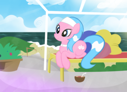 Size: 1000x727 | Tagged: safe, artist:willdrawforfood1, aloe, earth pony, pony, g4, solo