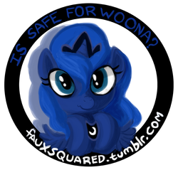 Size: 734x701 | Tagged: safe, artist:fauxsquared, princess luna, pony, cute, faux is gonna kill us all!!!, female, not safe for woona, solo, weapons-grade cute, woona