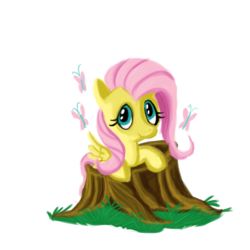 Size: 1152x1152 | Tagged: safe, artist:fauxsquared, fluttershy, pony, g4, female, solo