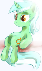 Size: 691x1156 | Tagged: safe, artist:derpiihooves, lyra heartstrings, pony, g4, female, solo