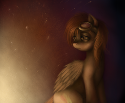Size: 800x660 | Tagged: dead source, safe, artist:ventious, spitfire, pegasus, pony, g4, female, goggles, solo