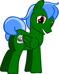 Size: 2425x3039 | Tagged: safe, artist:astringe, oc, oc only, pegasus, pony, butt, high res, plot, ponified, troll, trollface