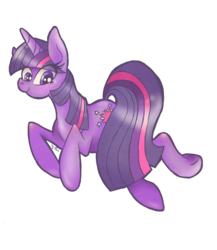 Size: 1300x1500 | Tagged: safe, artist:pony-untastic, twilight sparkle, pony, unicorn, g4, female, mare, simple background, smiling, solo, transparent background, unicorn twilight