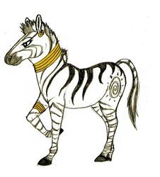 Size: 591x653 | Tagged: safe, artist:cartoonlion, zecora, pony, zebra, g4, ear piercing, earring, female, jewelry, mare, neck rings, piercing, simple background, solo, white background