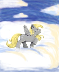 Size: 1000x1200 | Tagged: safe, artist:eveanel, derpy hooves, pegasus, pony, g4, female, mare, solo