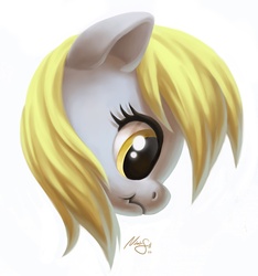 Size: 1280x1370 | Tagged: safe, artist:nattypants, derpy hooves, pegasus, pony, g4, female, mare, solo