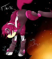Size: 836x956 | Tagged: safe, artist:arunescape, android, disgaea, ponified