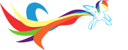 Size: 17946x7002 | Tagged: safe, artist:finalflutter, rainbow dash, pony, g4, absurd resolution, female, simple background, solo, transparent background, vector
