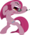 Size: 6000x6990 | Tagged: safe, artist:ceehoff, artist:patec, pinkie pie, earth pony, pony, g4, .svg available, absurd resolution, bipedal, eyes closed, female, hoof hold, mare, open mouth, pinkamena diane pie, simple background, singing, solo, transparent background, vector