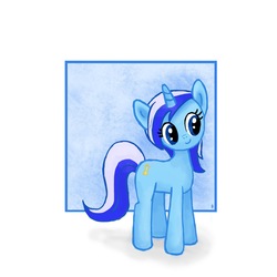 Size: 1617x1617 | Tagged: safe, artist:smileylimey, minuette, pony, unicorn, g4, female, solo