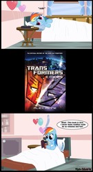 Size: 798x1473 | Tagged: safe, edit, rainbow dash, g4, book, female, reading rainbow, transformers