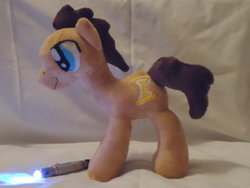 Size: 900x675 | Tagged: artist needed, safe, doctor whooves, time turner, g4, irl, photo, plushie