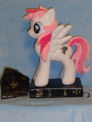 Size: 480x640 | Tagged: safe, artist:whitedove-creations, oc, oc only, pony, irl, photo, plushie, solo