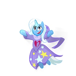 Size: 1800x1800 | Tagged: safe, artist:supermeatbrony, trixie, g4, clothes, dress, homestuck