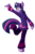 Size: 565x854 | Tagged: safe, artist:mewglethewolf, twilight sparkle, anthro, g4, female, solo