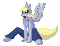 Size: 929x722 | Tagged: safe, artist:mewglethewolf, derpy hooves, anthro, g4, simple background, solo, transparent background