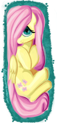 Size: 1237x2660 | Tagged: safe, artist:fauxsquared, fluttershy, pegasus, pony, g4, female, mare, solo