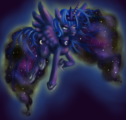 Size: 1993x1901 | Tagged: safe, artist:deadgirlslikeme, princess luna, pony, g4, female, solo