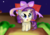 Size: 2480x1748 | Tagged: safe, artist:diamondmoon60, rarity, pony, g4, female, filly, filly rarity, present, solo, younger