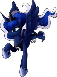 Size: 471x644 | Tagged: safe, artist:fizzy-dog, princess luna, pony, g4, female, simple background, solo, transparent background