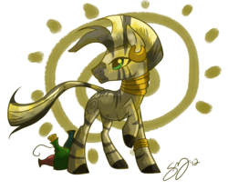 Size: 1196x1000 | Tagged: safe, artist:probablyfakeblonde, zecora, pony, zebra, g4, female, looking back, simple background, solo, transparent background