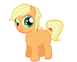 Size: 900x724 | Tagged: safe, artist:icedroplet, part of a set, applejack, earth pony, pony, g4, applejack (male), colt, colt applejack (male), male, rule 63, simple background, solo, transparent background, vector