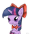 Size: 700x800 | Tagged: safe, artist:rodolfomushi, twilight sparkle, pony, g4, bow, clothes, female, mare, ribbon, socks, solo, striped socks