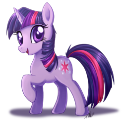 Size: 700x680 | Tagged: safe, artist:metalpandora, twilight sparkle, pony, unicorn, g4, female, mare, raised hoof, simple background, solo, transparent background, unicorn twilight