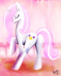 Size: 800x1000 | Tagged: safe, artist:keisis, fleur-de-lis, pony, unicorn, g4, butt, female, mare, plot, solo