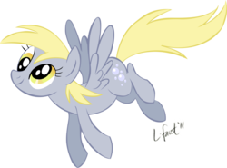 Size: 3763x2783 | Tagged: safe, artist:lauren faust, derpy hooves, pegasus, pony, g4, cute, derpabetes, female, high res, mare, solo