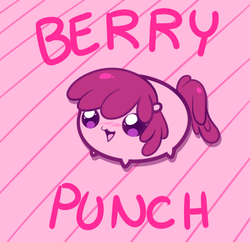 Size: 510x494 | Tagged: safe, artist:pekou, berry punch, berryshine, ask my little chubbies, g4, berrybetes, chubbie, cute