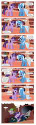 Size: 1473x5014 | Tagged: safe, artist:areyesram, spike, trixie, twilight sparkle, g4, comic, crying, dream